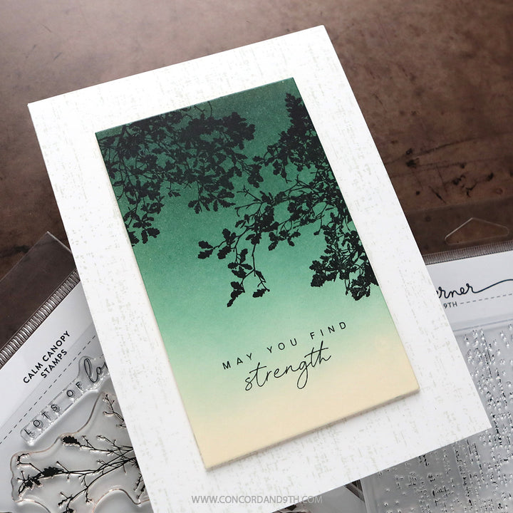 Concord & 9th - Kristina Werner - Calm Canopy Stamp Set (6 x 8)