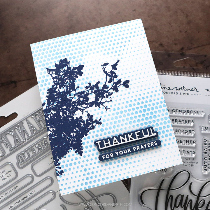 Concord & 9th - Kristina Werner - Halftone Texture Stencil Pack (1 qty; 6 x 9)