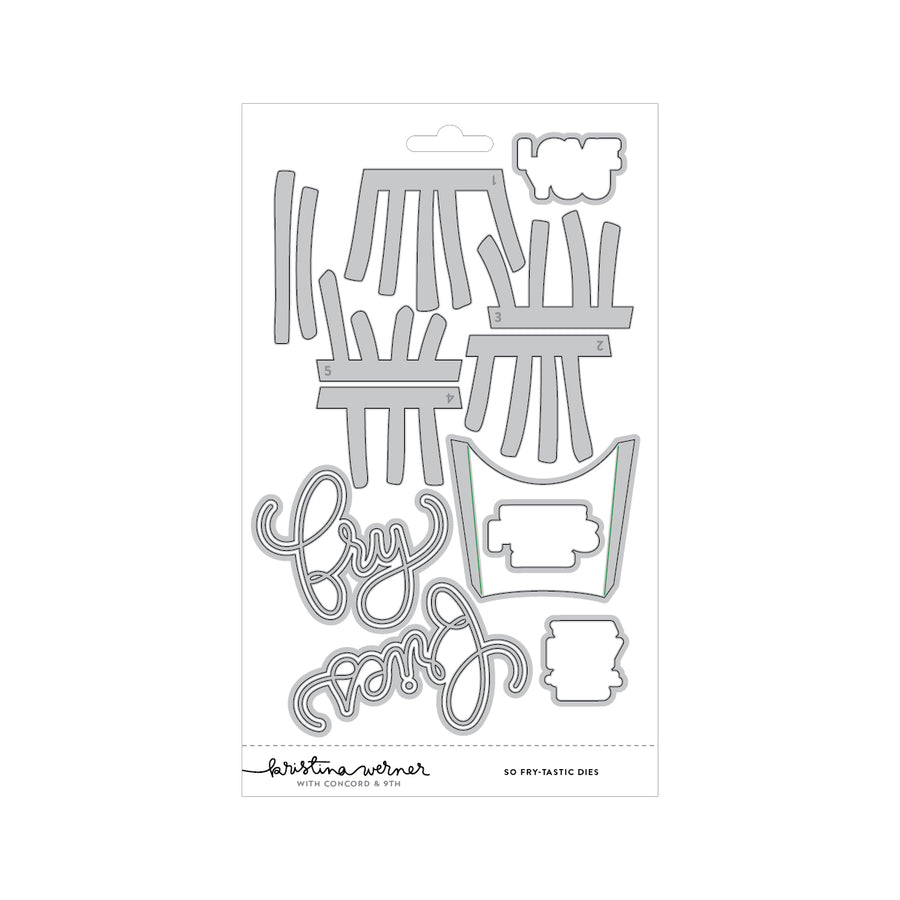 Concord & 9th - Kristina Werner - So Fry-tastic Dies