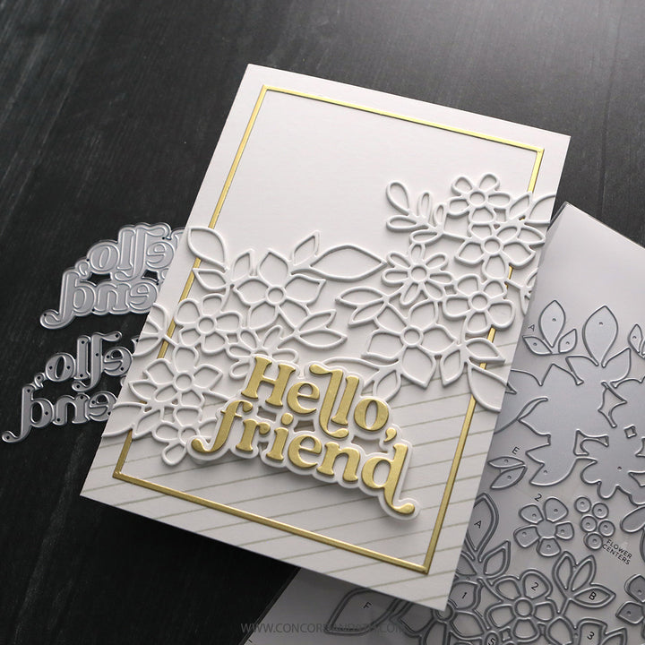 Concord & 9th - Kristina Werner  - Daphne's Flowers Inlay Dies