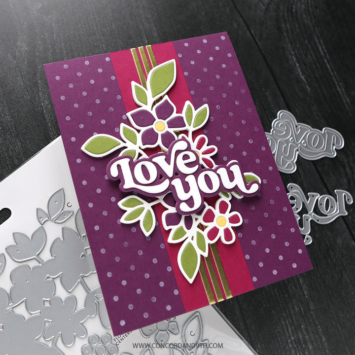 Concord & 9th - Kristina Werner  - Love Hugs Hello Dies
