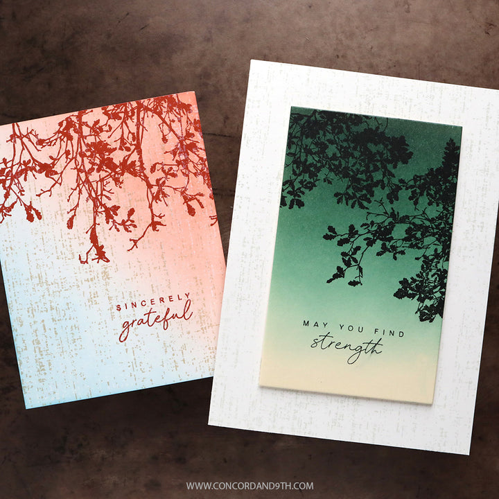 Concord & 9th - Kristina Werner - Easy Repeat Light Linen Background Stamp (6 x 6)