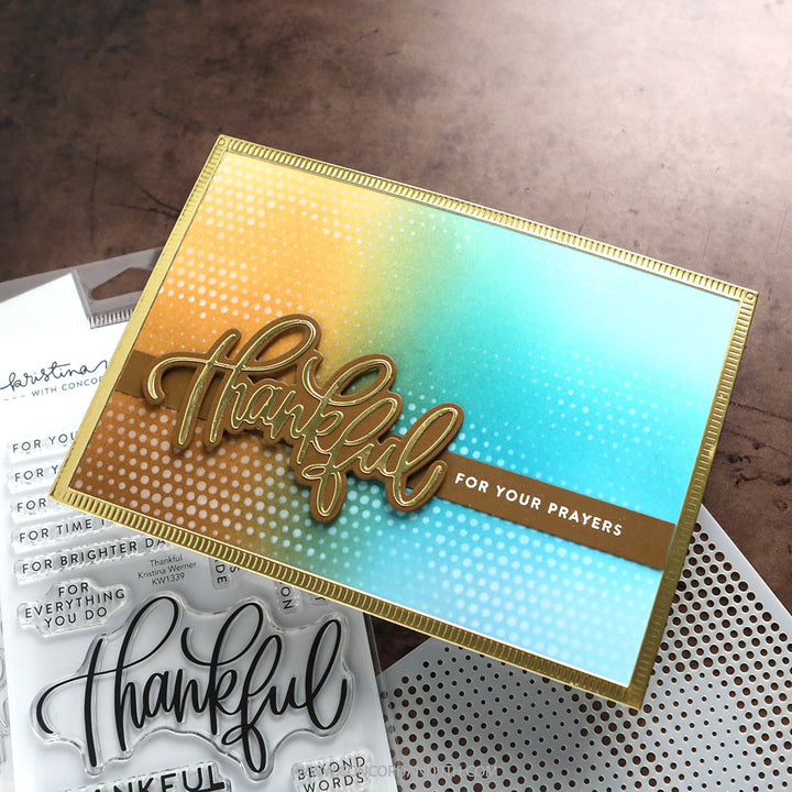 Concord & 9th - Kristina Werner - Thankful Bundle - Stamps & Dies