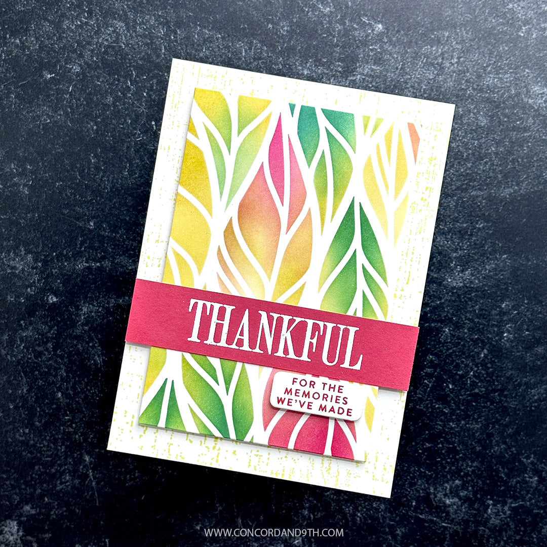 Concord & 9th - Kristina Werner - Thankful Bundle - Stamps & Dies