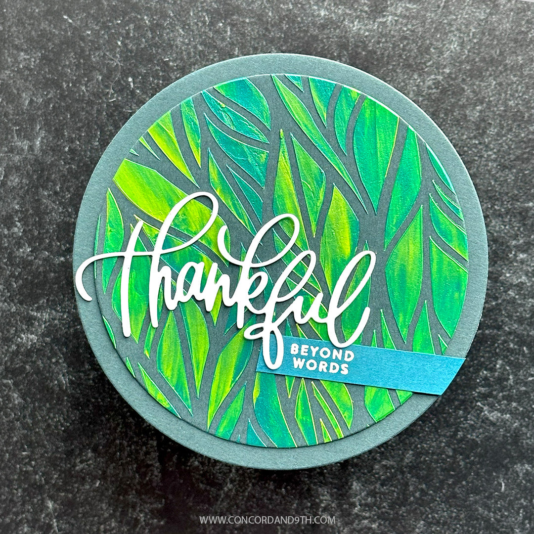 Concord & 9th - Kristina Werner - Thankful Bundle - Stamps & Dies