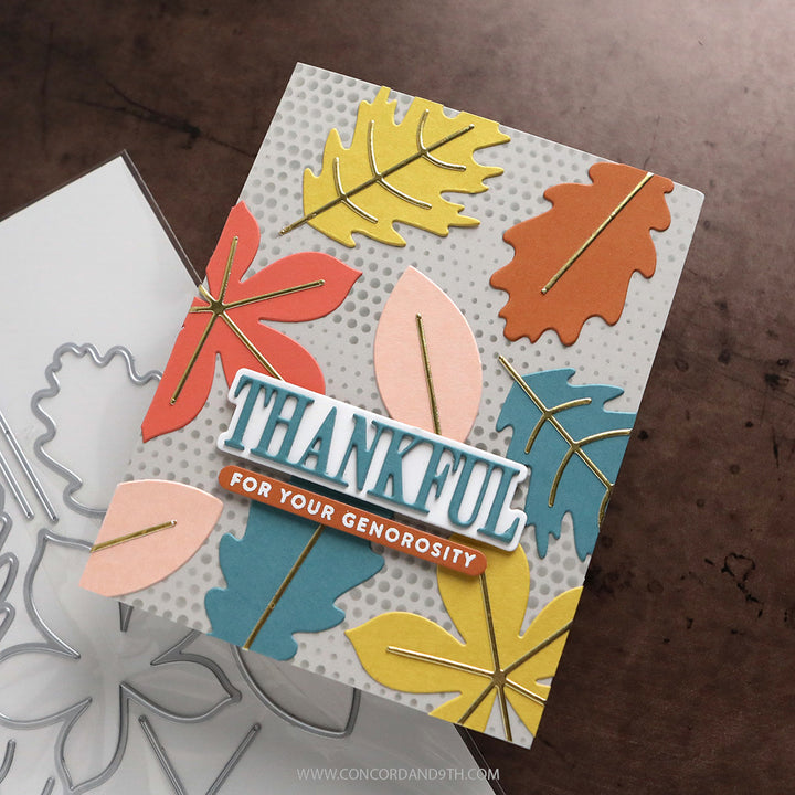 Concord & 9th - Kristina Werner - Thankful Bundle - Stamps & Dies