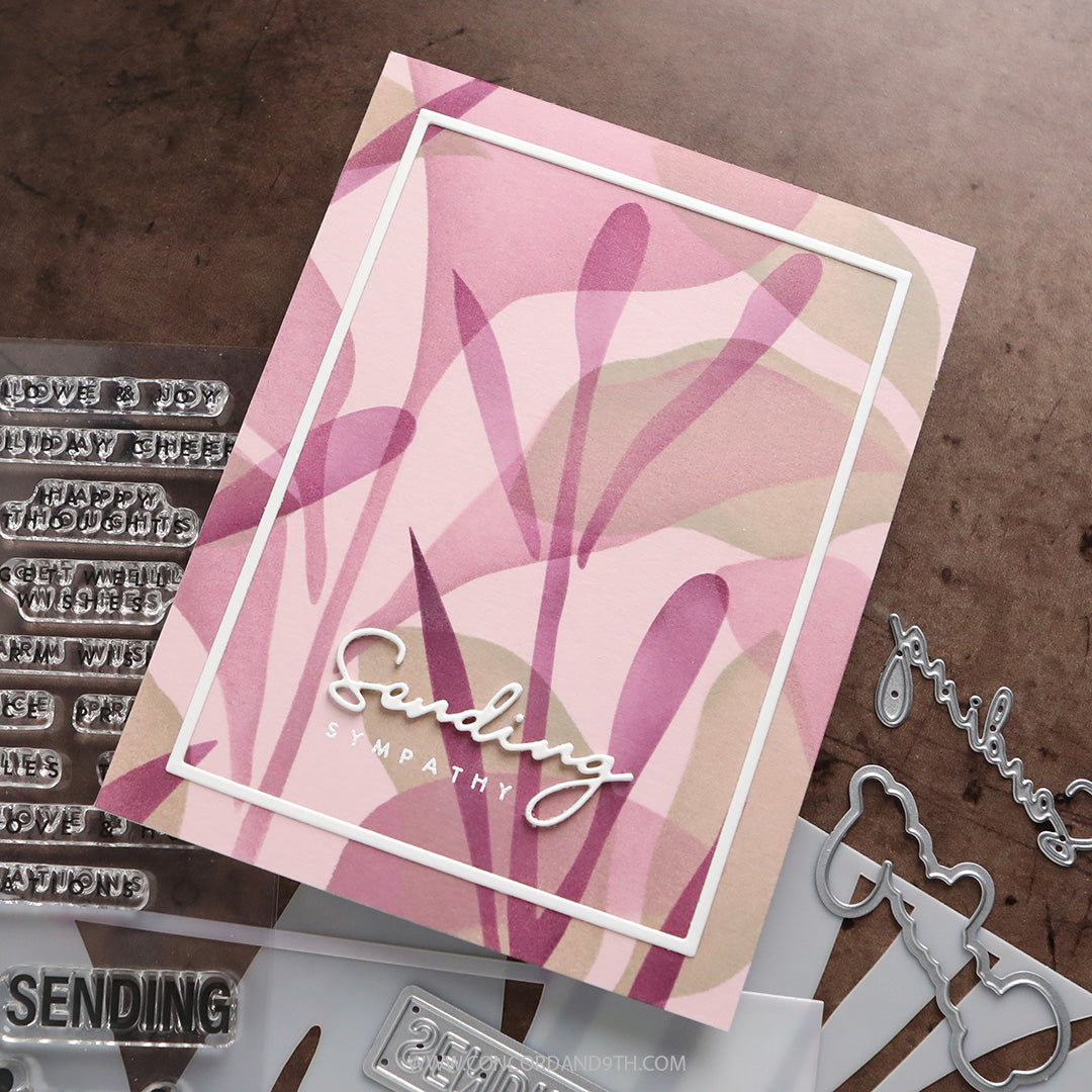 Concord & 9th - Kristina Werner - Sending Trio Stamp Set (4 x 6)
