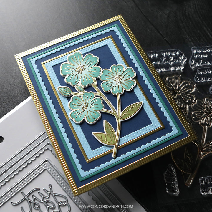 Concord & 9th - Kristina Werner - Spring Stem Stencil (1 qty; 6 x 6)