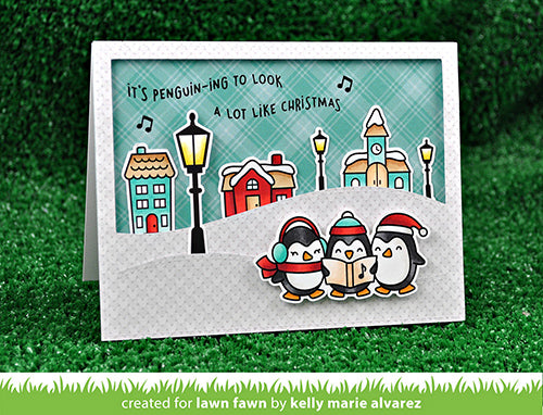 LF1468 - Here We Go A-Waddling Stamp Set