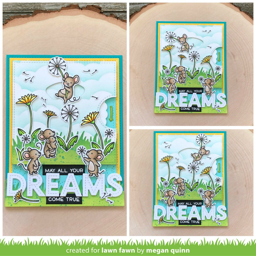 Lawn Fawn - LF2217 & LF2218 - Dandy Day - Stamp and Lawn Cuts Set