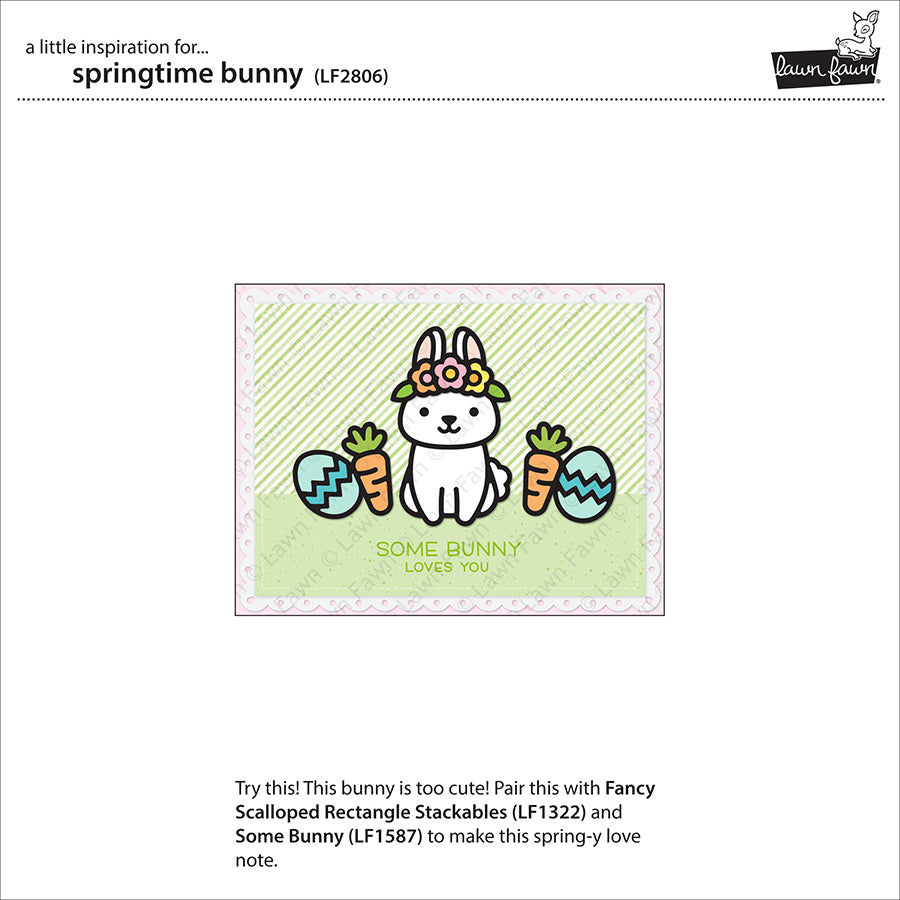 Lawn Fawn - LF2806 - Springtime Bunny