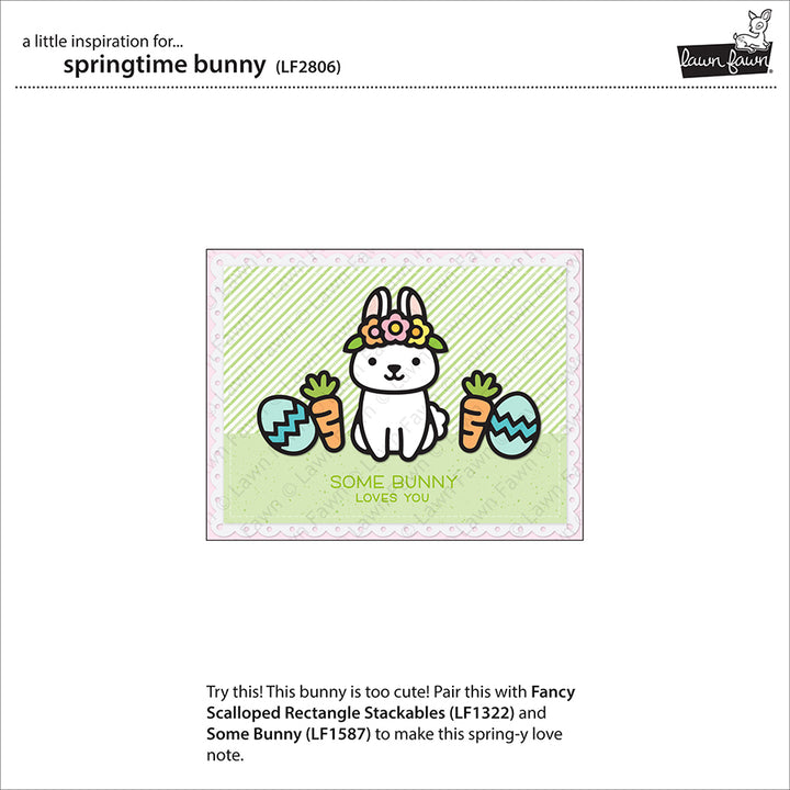 Lawn Fawn - LF2806 - Springtime Bunny