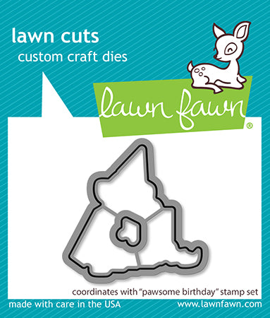 LF3163 Pawsome Birthday Lawn Cuts