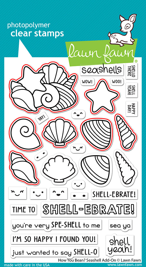 LF3170 How You Bean? Seashell Add-On Lawn Cuts