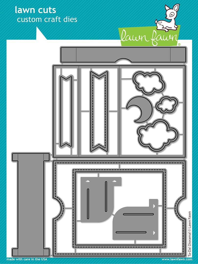 Lawn Fawn LF3240 Ta-Da! Diorama!