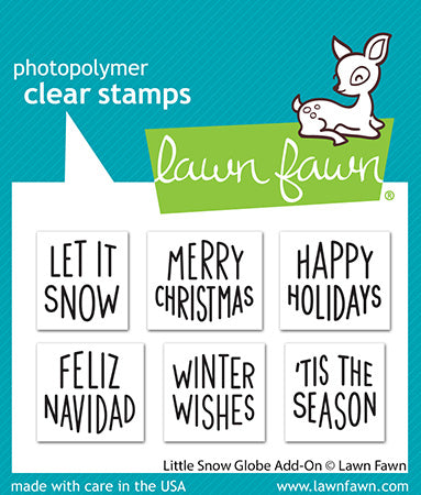 LF3278 Little Snow Globe Add-On Stamp Set