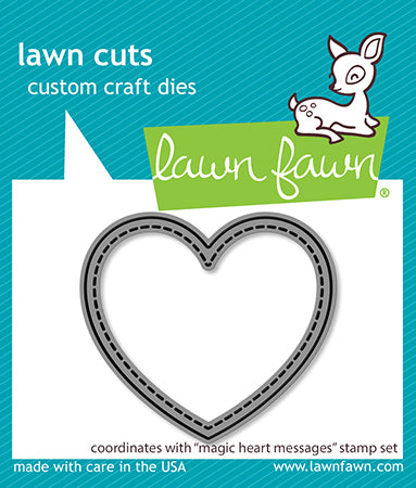 LF3306 Magic Heart Messages - Lawn Cuts