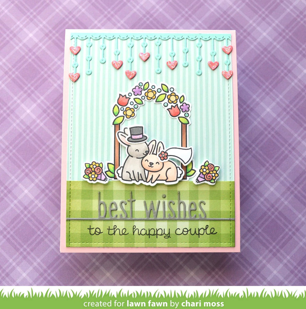 LF3353 Happy Couples by Lawn Fawn card example