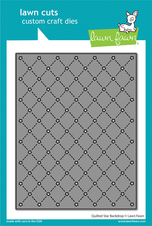Lawn Fawn LF3451 Quilted Star Backdrop Dies