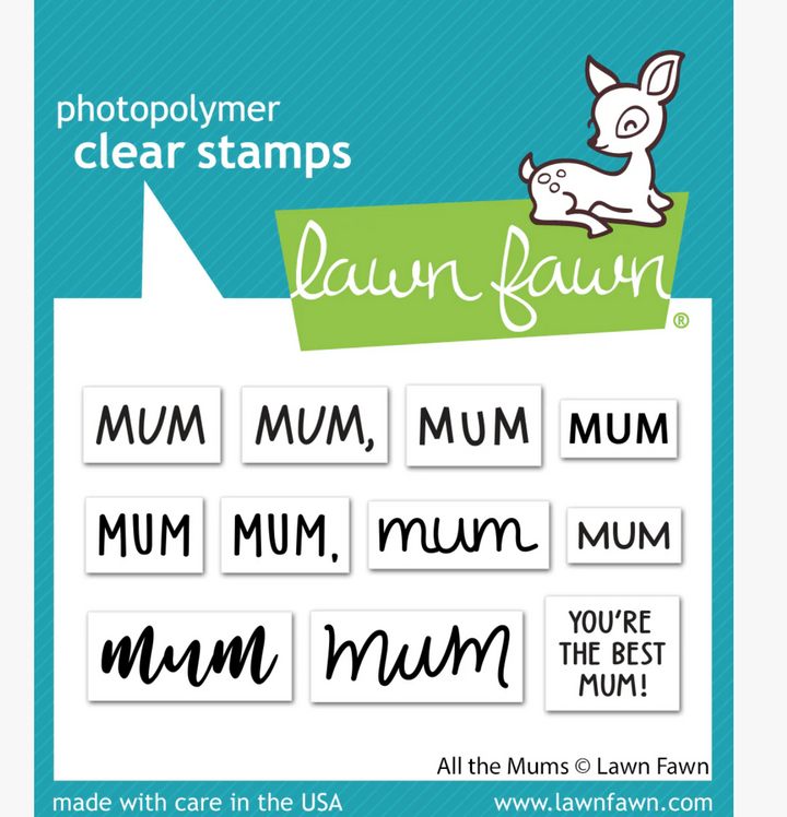 LF3457 All the Mums Stamp Set