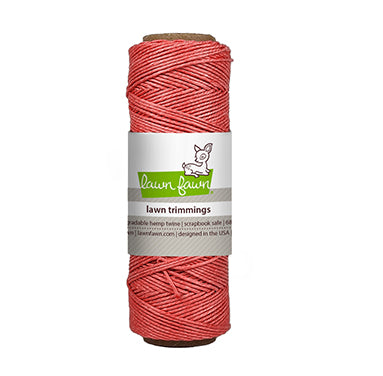 LF3459 Coral Hemp Twine