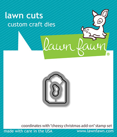 Lawn Fawn LF3503 Cheesy Christmas Add-On Lawn Cuts die