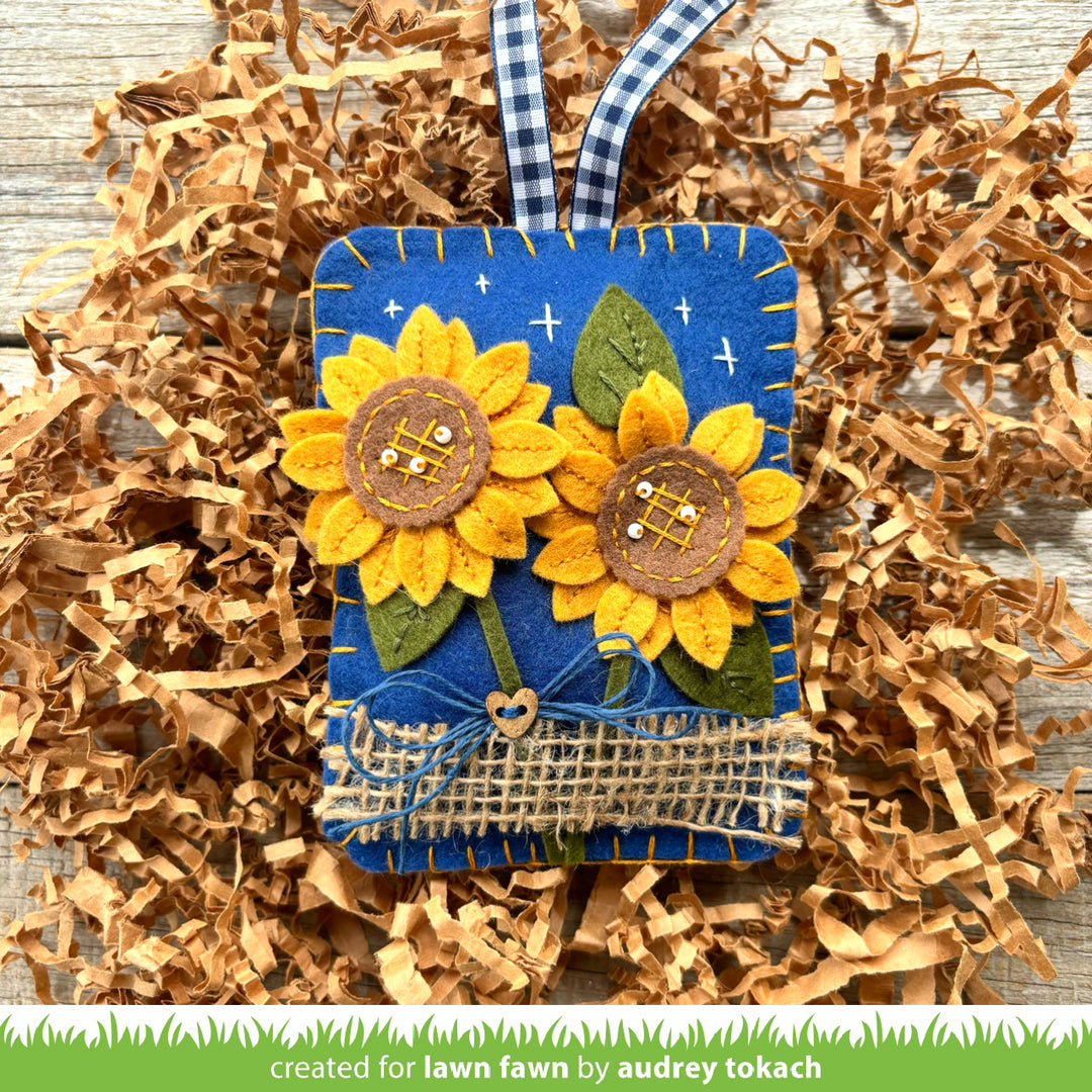 Lawn Fawn LF3529 Sunny Sunflower dies