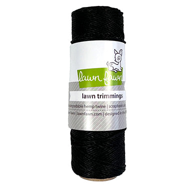 Lawn Fawn LF3536 Black Hemp Twine