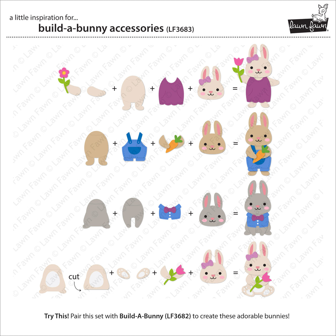 LF3683 - Build-A-Bunny Accessories