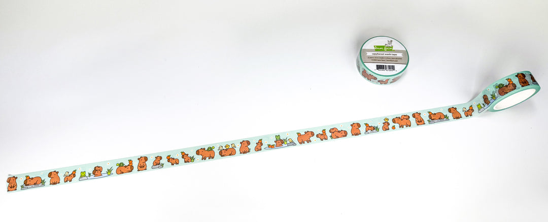 Lawn Fawn - LF3755 - Capybaras! Washi Tape