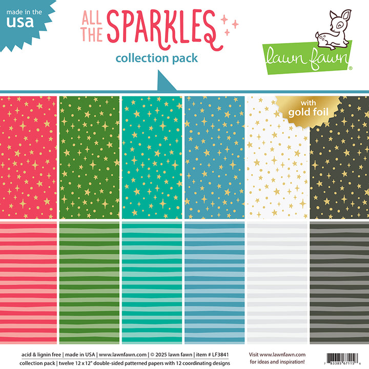 Lawn Fawn all the sparkles collection pack collection pack lf3841