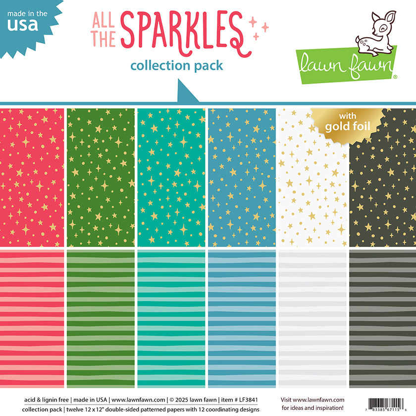 Lawn Fawn all the sparkles collection pack collection pack lf3841