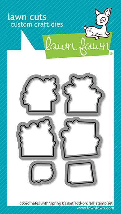 Lawn Fawn - LF3854 - Spring Basket Add-On: Fall Lawn Cuts Dies