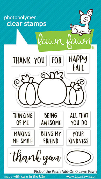 Lawn Fawn - LF3856 - Pick Of The Patch Add-On Stamp Set