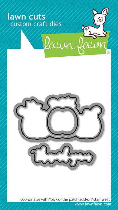 Lawn Fawn - LF3857 - Pick Of The Patch Add-On Lawn Cuts Dies