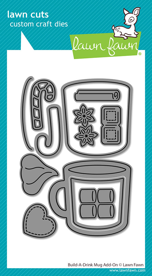 Lawn Fawn - LF3868 - Build-A-Drink Mug Add-On Dies