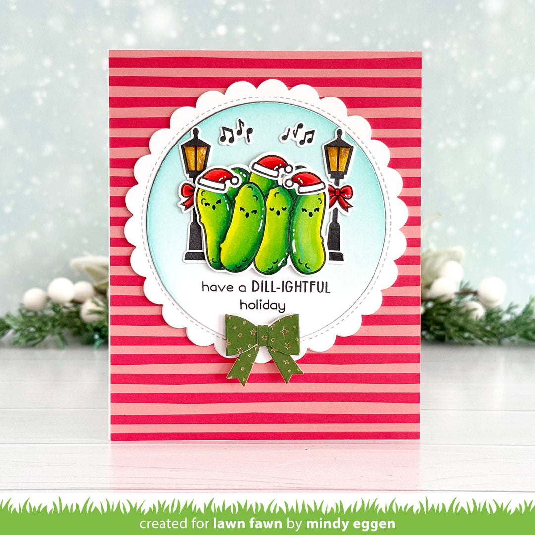 Lawn Fawn - LF3907 - How You Bean? Pickle Add-On Stamp Set