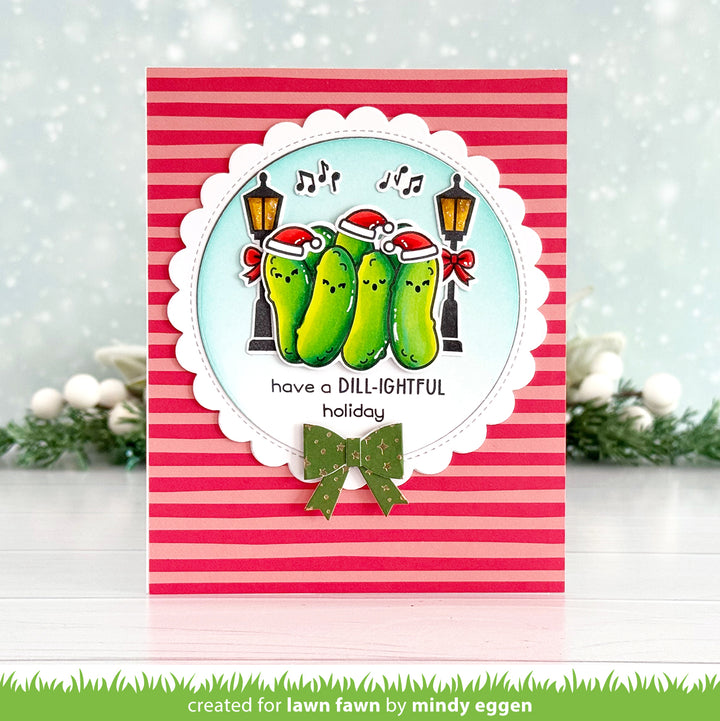 Lawn Fawn - LF3907 - How You Bean? Pickle Add-On Stamp Set