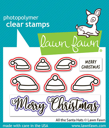 Lawn Fawn - LF3905 - All The Santa Hats Lawn Cuts