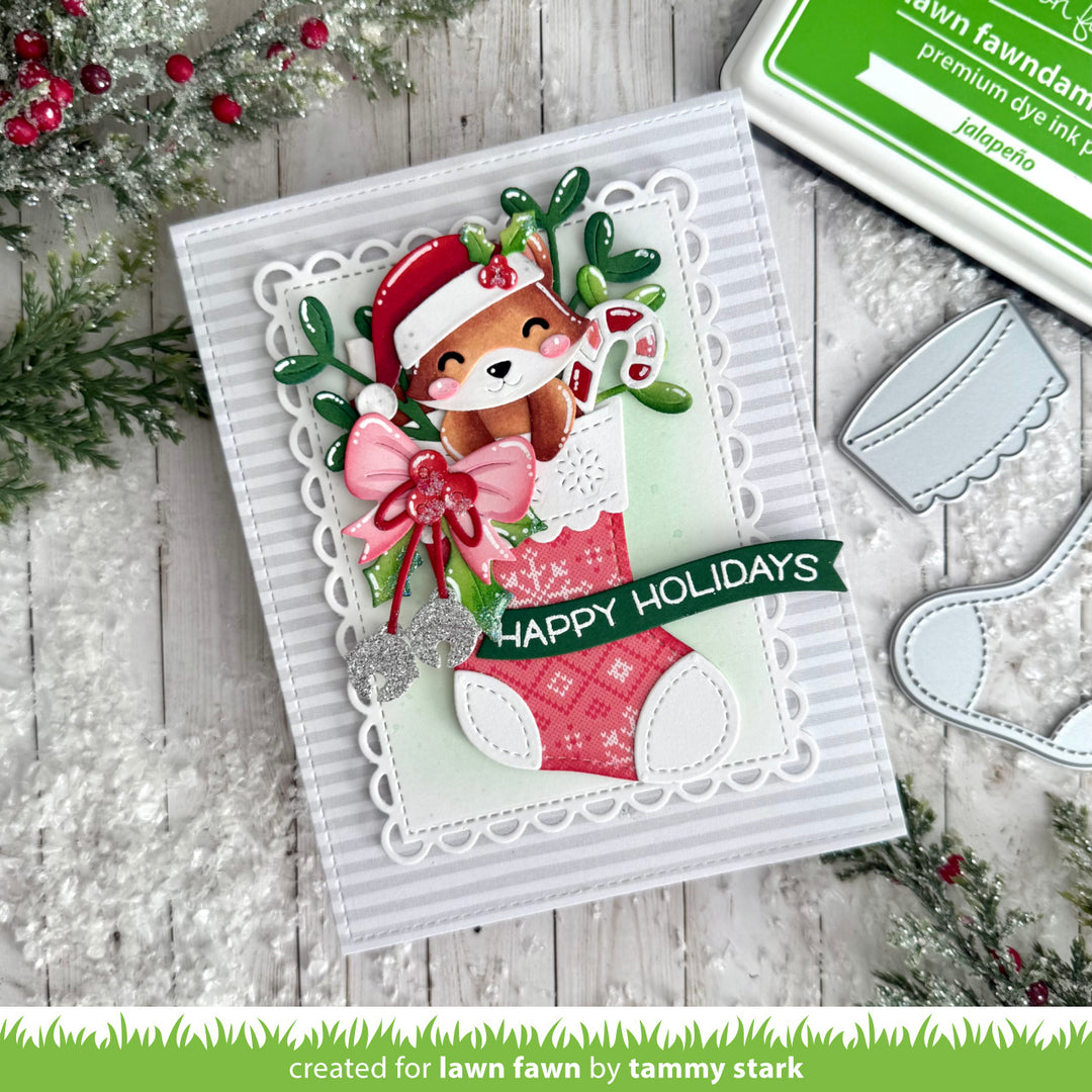 Lawn Fawn - LF3914 - Christmas Stocking Die