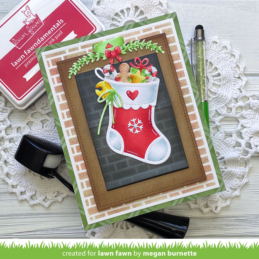 Lawn Fawn - LF3914 - Christmas Stocking Die