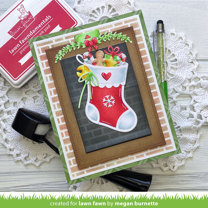 Lawn Fawn - LF3914 - Christmas Stocking Die