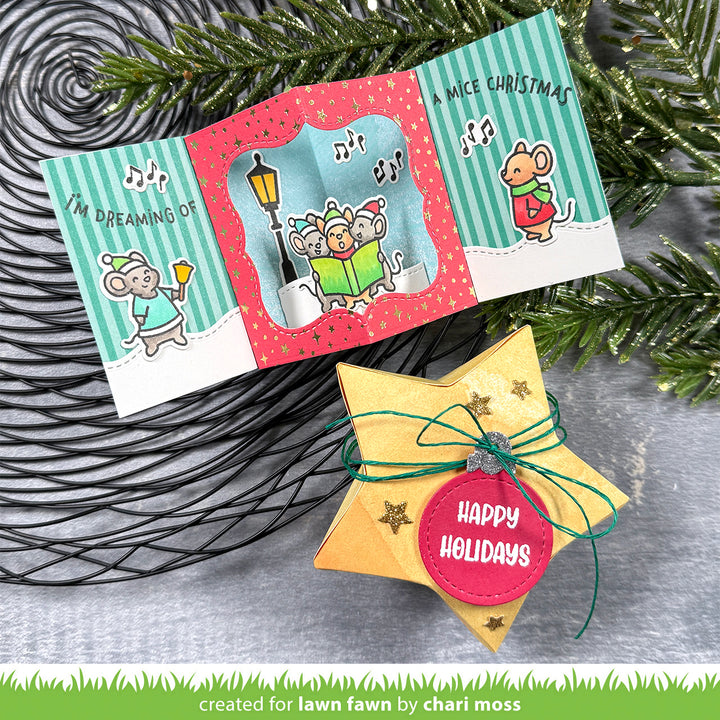 Lawn Fawn - LF3917 - Star Treat Box Die
