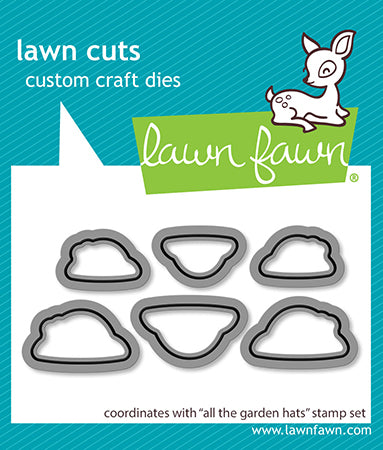 Lawn Fawn - LF4035 - All The Garden Hats Lawn Cuts