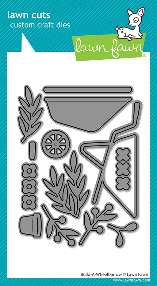Lawn Fawn - LF4043 - Build-A-Wheelbarrow