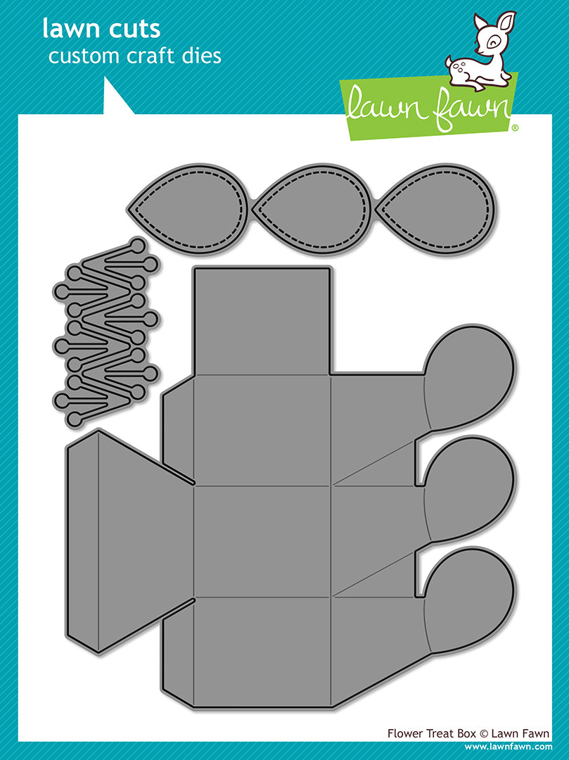 Lawn Fawn - LF4044 - Flower Treat Box