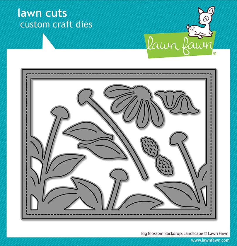 Lawn Fawn - LF4052 - Big Blossom Backdrop: Landscape