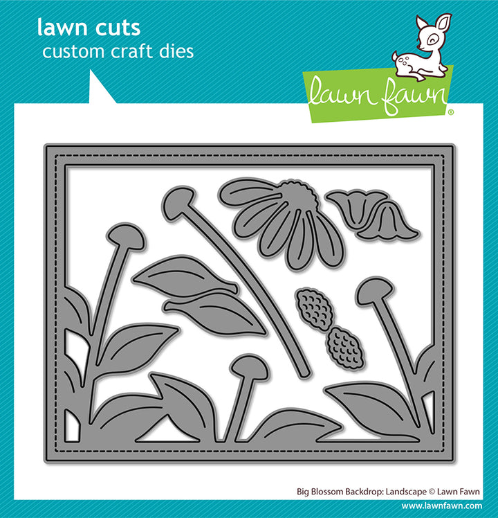 Lawn Fawn - LF4052 - Big Blossom Backdrop: Landscape