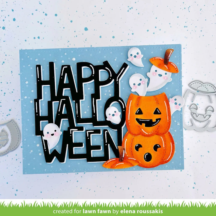 Lawn Fawn - LF3866 - Build-A-Jack-O'-Lantern Dies