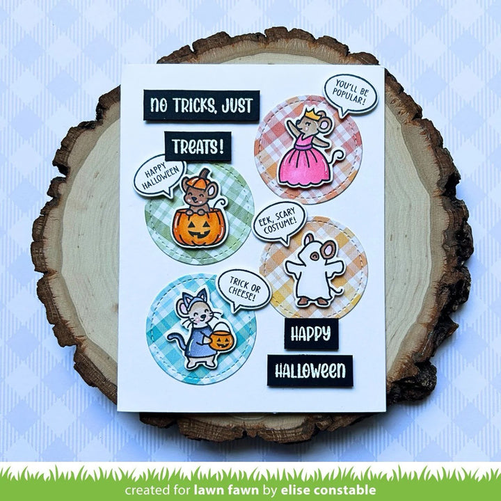 Lawn Fawn - LF3861 - Henry'S Build-A-Sentiment: Fall Stamp Set